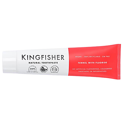 Kingfisher Fluoride Toothpaste - Fennel