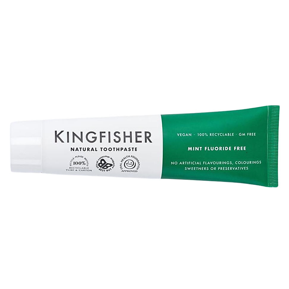 Kingfisher Mint Toothpaste Kingfisher FluorideFree Toothpaste Big