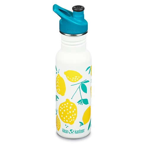 Klean Kanteen Classic Sport Cap Bottle - Lemons