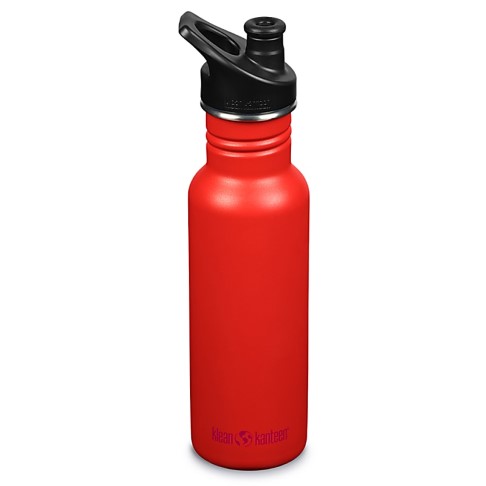Klean Kanteen Classic Sport Cap Bottle - Tiger Lily