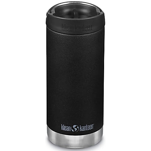 Klean Kanteen TKWide Insulated Coffee Cap Bottle - Black