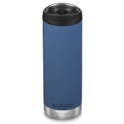 Klean Kanteen TKWide Insulated Coffee Cap Bottle - Real Teal