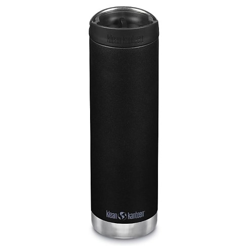 Klean Kanteen TKWide Insulated Coffee Cap Bottle - Black