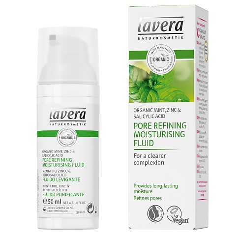 Lavera Faces Mint Pore Refining Moisturising Fluid