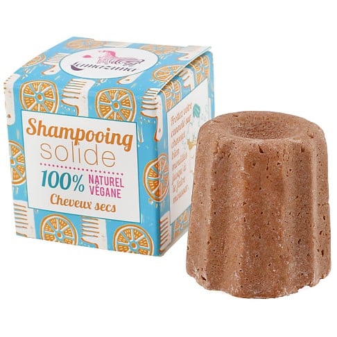 Lamazuna Orange Solid Shampoo Bar - (dry hair)