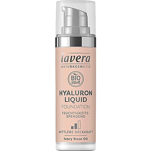 Short Use By Date: Lavera Hyaluron Liquid Foundation - Ivory Rose