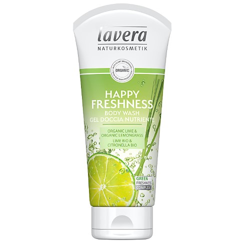 Lavera Body Wash - Happy Freshness - Organic Lime and Lemongrass
