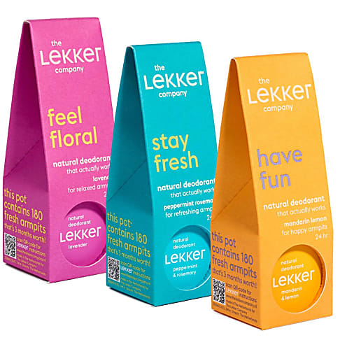 The Lekker Company Sweet Deodorant Mix Bundle
