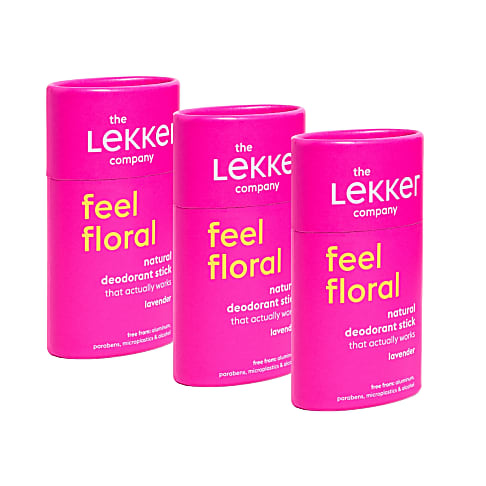 The Lekker Company Deodorant Stick Lavender Bundle