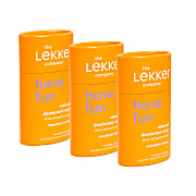 The Lekker Company Deodorant Stick Mandarin & Lemon Bundle