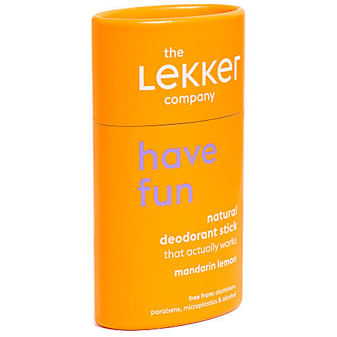 The Lekker Company Deodorant Stick -  Mandarin & Lemon