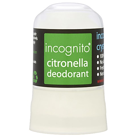 Incognito Natural Crystal Citronella Deodorant