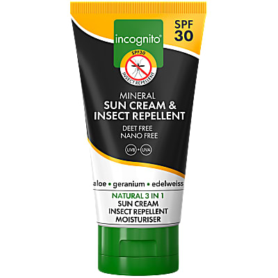 Incognito Suncream & Insect Repellent SPF30 Travel Size