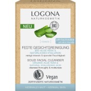 Logona Solid Facial Cleanser - organic Aloe Vera & natural Hyaluronic Acid