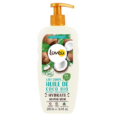 Lovea Organic Body Lotion with Coconut Oil