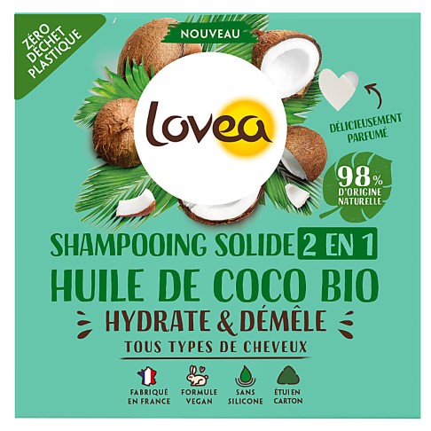Lovea Solid Shampoo & Conditioner 2 in 1 Bar