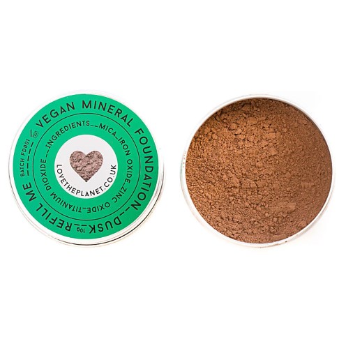 Love the Planet Vegan Mineral Foundation - Dusk