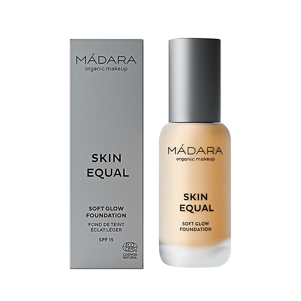 Photos - Face Powder / Blush MADARA Skin Equal Soft Glow Foundation - Sand MADFOUNDSPFSND 