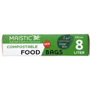 Maistic 2.Gen Compostable Food Bag 8Ltr (12)