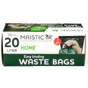 Maistic 2.Gen Compostable Waste Bag Wave Cut 20Ltr (14)