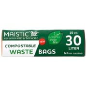 Maistic 2.Gen Compostable Waste Bag 30Ltr (10)
