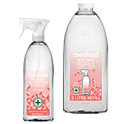 Method Anti-Bac Peach Blossom All Purpose Refill Bundle