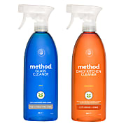 Method Glass Cleaner & Daily Kitchen Spray Bundle
