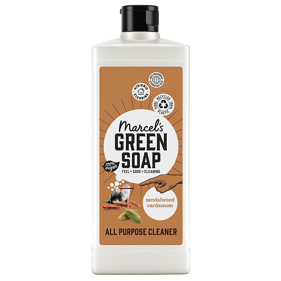 Marcel's Green Soap All-Purpose Spray Refill Sandalwood & Cardamom – 500 Ml, Vegan, Biologisch Abbaubar