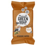 Marcel's Green Soap Cleaning Wipes Sandalwood & Cardemom