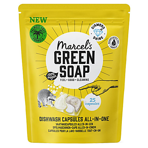 Marcel's Green Soap Dishwasher Capsules