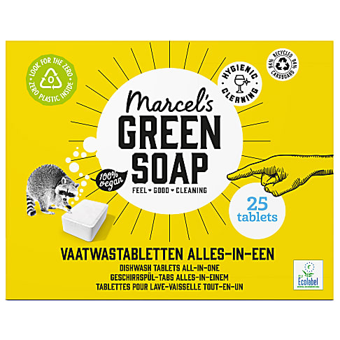 Marcel's Green Soap Dishwasher Tablets