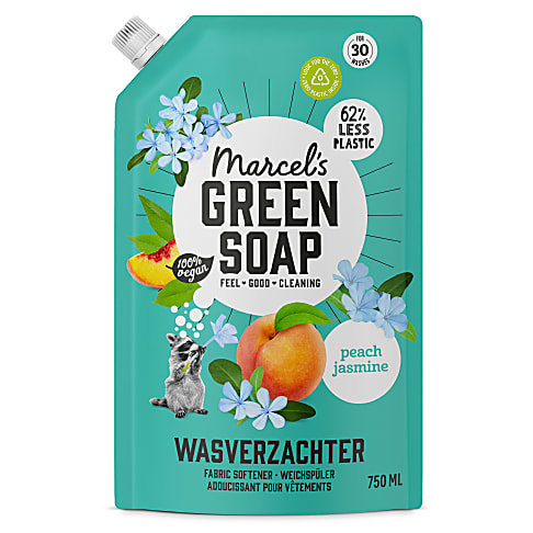 Marcel's Green Soap Fabric Softener Refill Peach & Jasmine
