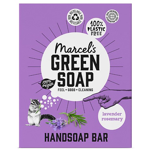 Marcel's Green Soap Lavender & Rosemary Hand Soap Bar