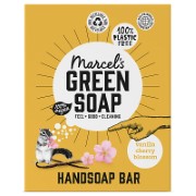 Marcel's Green Soap Vanilla & Cherry Blossom Hand Soap Bar