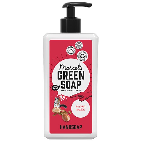 Marcel's Green Soap Argan & Oudh Hand Soap 500ml