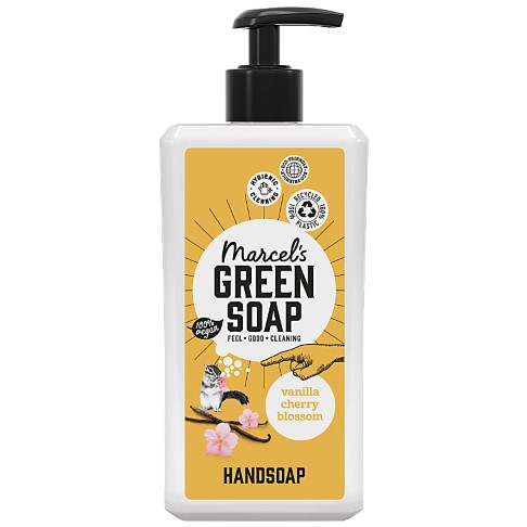 Marcel's Green Soap Vanilla & Cherry Blossom Hand Soap 500ml