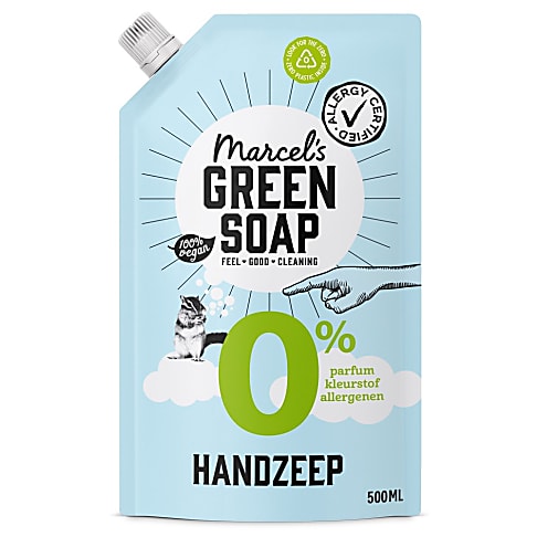 Marcel's Green Soap Handsoap 0% 500ml Refill