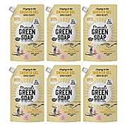 Marcel's Green Soap Shower Gel Vanilla & Cherry Blossom - Refill (6 x 500ml)