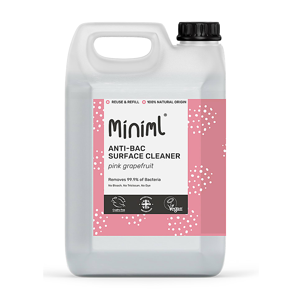 Miniml Pink Grapefruit Anti-Bac Surface Cleaner - 5L