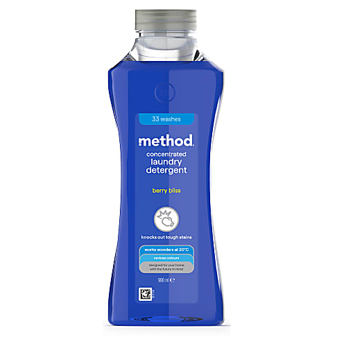 Method Concentrated Laundry Detergent - Berry Bliss 990ml (33 washes)