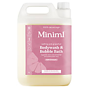 Miniml Uplifting Pink Grapefruit Bodywash & Bubblebath -  5L