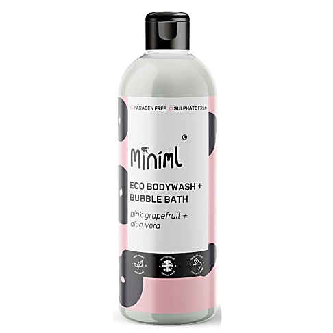 Miniml Pink Grapefruit & Aloe Vera Bodywash & Bubblebath