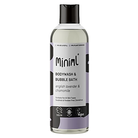 Miniml English Lavender & Chamomile Bodywash & Bubblebath