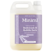 Miniml Calming Lavender Bodywash & Bubblebath - 5L