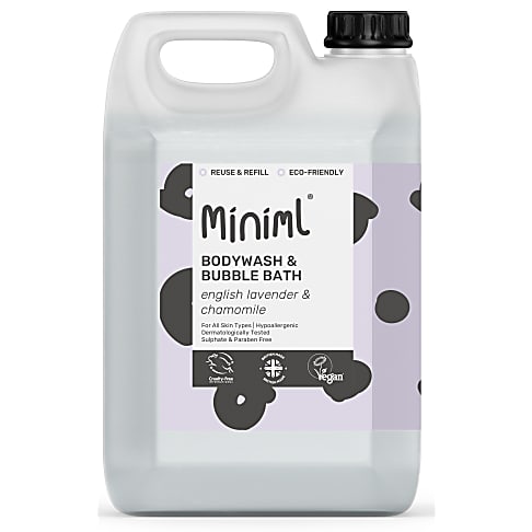 Miniml English Lavender & Chamomile Bodywash & Bubblebath- 5L