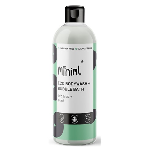 Miniml Tea Tree & Mint Bodywash & Bubblebath