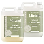 Miniml Indulgent Laundry Liquid & Fabric Conditioner 5L Mixed Bundle