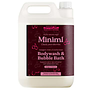 Miniml Check Your Cherries Body Wash & Bubble Bath - 5L