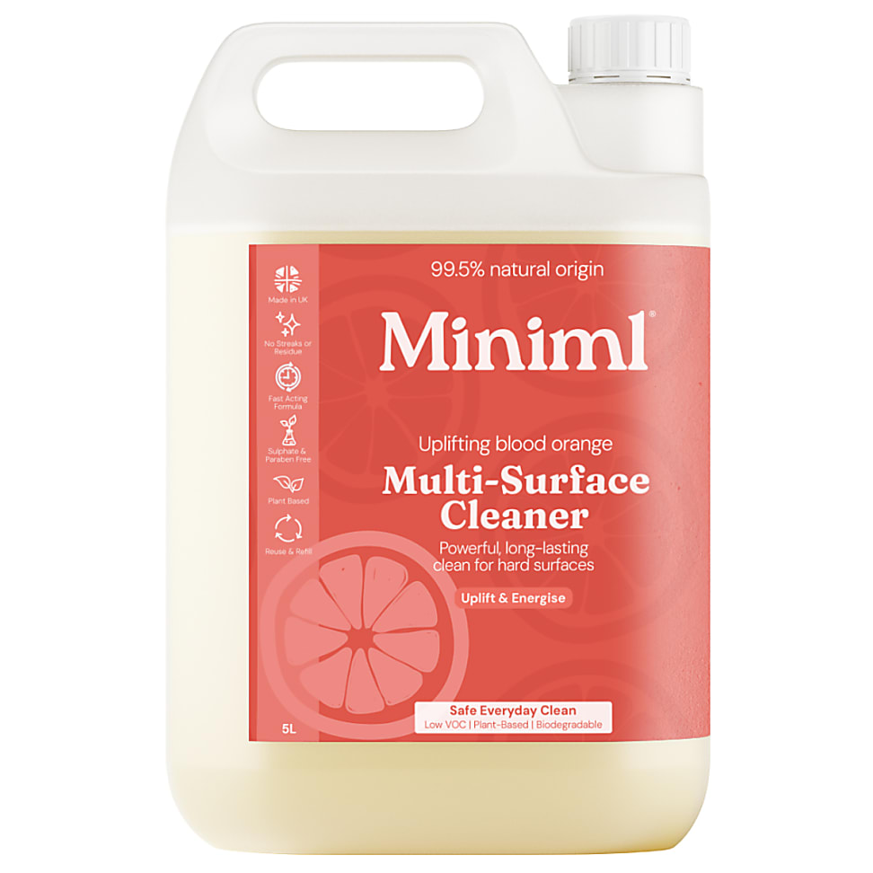 Miniml Uplifting Blood Orange Multi-Surface Cleaner - 5L