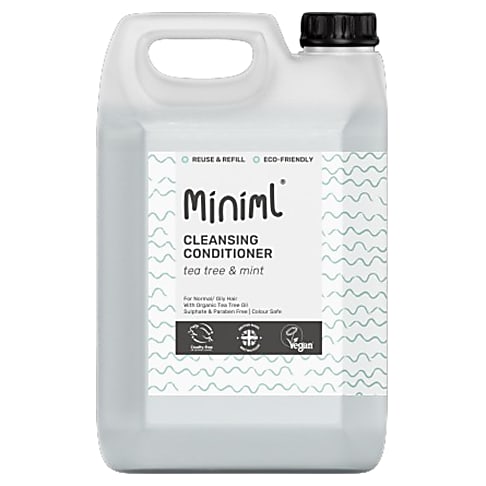 Miniml Cleansing Hair Conditioner - Tea Tree & Mint 5L